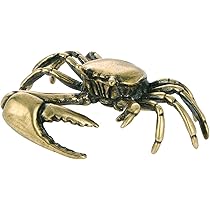 Amazon.co.jp: 真鍮 オーナメント 蟹 カニ 星座 かに座