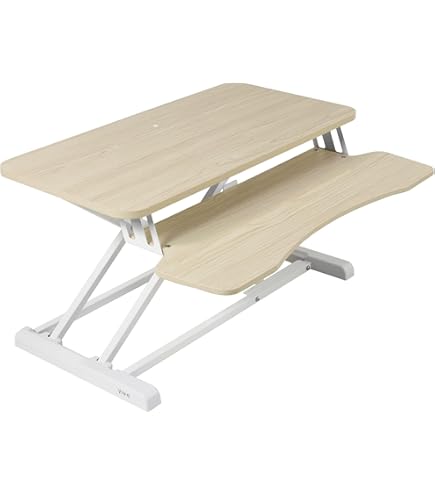 Amazon | SHW 高さ36インチ 調節可能なスタンディングデスク