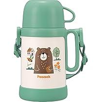Amazon｜ピーコック 水筒 子供 450ml キッズ ベビー 用
