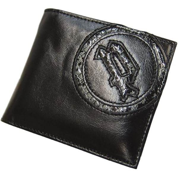 Amazon.co.jp: [ポリス]POLICE 二つ折り 長財布 イタリアンレザー 財布