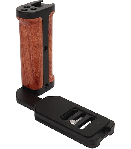 camvate木製ハンドルグリップfor PanasonicカメラGHシリーズ( Left Hand ) n5ksbvb ウォールナットウッドグレーカービングシェイクハンドルpentallx