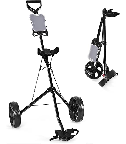 Amazon | CaddyTek CaddyLite 11.5 V3 ゴルフプッシュカート - 3輪軽量