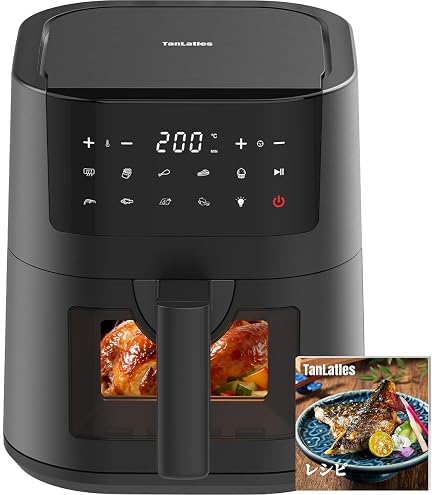 Amazon.co.jp: AQielev ノンフライヤー 4.5L エアフライヤー 【2026年
