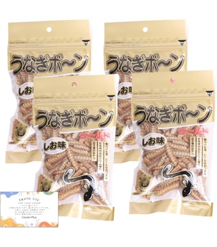 Amazon | 【魅惑の2袋セット】敷島屋 うなぎボーン しお味・しょうゆ味