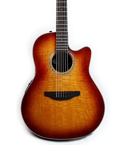 Amazon | OVATION CS24P ABLKW 2023 Limited Edition Celebrity Exotic