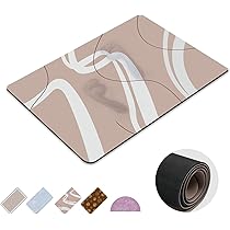 珪藻土バスマット - 吸水速乾・柔らかい肌触り・滑り止め Amazon | 珪藻土バスマット ソフト 珪藻土マット 柔らかい 速乾