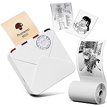 Phomemo M02S ミニサーマルプリンター 300DPI Bluetooth接続