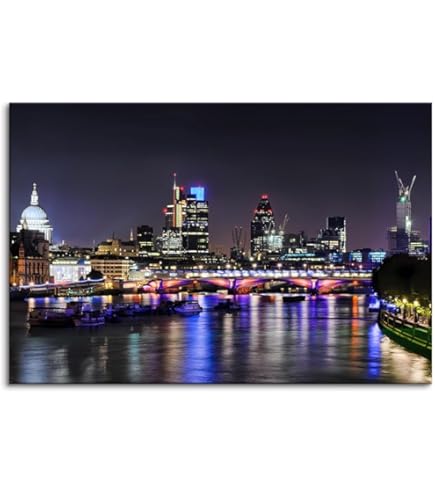 Amazon.co.jp: Potooart ニューヨークの夜街 ポスター