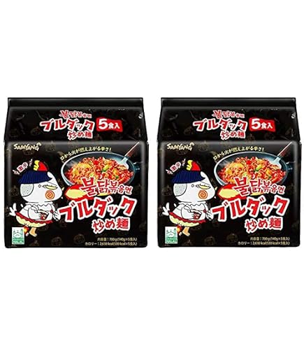Amazon.co.jp: SAMYANG(サムヤン) ブルダック炒め湯麺 145g×5袋 : 食品