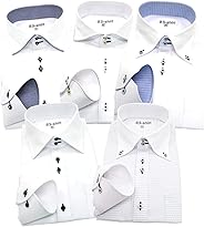 BS-shirt(ビジネスマンサポートシャツ) 長袖ワイシャツ5枚セット 豊富なサイズ
