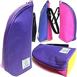 TIFONE ペットボトルホルダー 保冷 ペットボトル カバー (PUパープル)