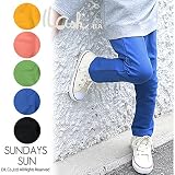 らくらくテーパード/SUNDAYS SUN（サンデイズサン） 伸縮カラーパンツ 90 ブルー