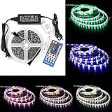 BZONE ® 16.4 Ft SMD 5050 RGB +クールホワイト色防水LEDストリップインドアアウトドア柔軟なLED照明ストリップキット5 M 300 LEDs RGBW 12 /24 V 