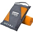 Rainleaf Microfiber Towel Perfect Travel & Sports &Camping Towel.Fast Drying - Super Absorbent - Ultra Compact.Suitable for B