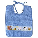 フェイラー FEILER スタイ よだれかけ BIB FARM ビブ ファーム リボン結びタイプ アズール【並行輸入品】