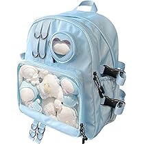 Amazon | YUYAKESHI バッグ 痛バック 防塵 飾りリング リュック