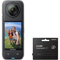 Amazon | Insta360 X4-8K防水360度カメラ、4K広角動画、見えない自撮り