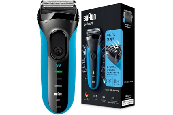 ブラウン 電気シェーバー シリーズ3 電動 髭剃り メンズ 3010s 3枚刃 水洗い/お風呂剃り可
