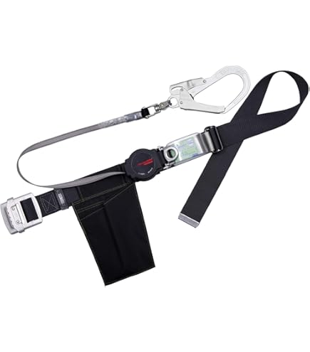 Amazon.co.jp: 藤井電工 新規格 胴ベルト型安全帯 ロックリトラ 黒色