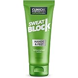 SweatBlock Antiperspirant Lotion for Hands & Feet, Proven to Reduce Excessive Sweating, Reduce Hand & Foot Sweat & Smelly Fee