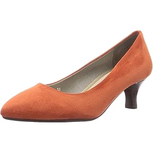 [オリエンタルトラフィック] パンプス レディース ポインテッドトゥ 美脚 ミドルヒール ビジネス 大きいサイズ 小さい…