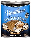 Rust-Oleum 239586H Varathane Water Based Stain and Polyurethane, Quart, Early American [並行輸入品]