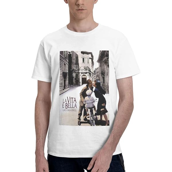 Amazon.co.jp: [EXCLUSIVE] 映画Tシャツ ライフ・イズ・ビューティフル
