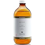 spa hinoki オーガニック ホホバオイル 500ml 詰替用 インカオイル ゴールド 未精製（エコサート認証）頭皮 髪 顔 マッサージ キャリアオイル