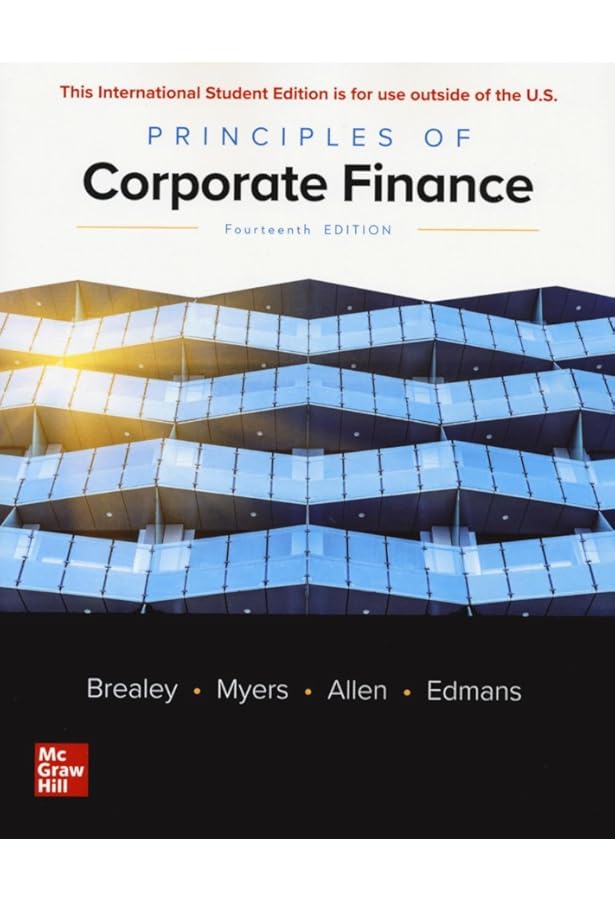 Amazon.co.jp: Principles of Corporate Finance | 14th Edition : 本