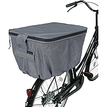 Amazon.co.jp: AETONYX 自転車後かごカバー 2段式 大容量 防水