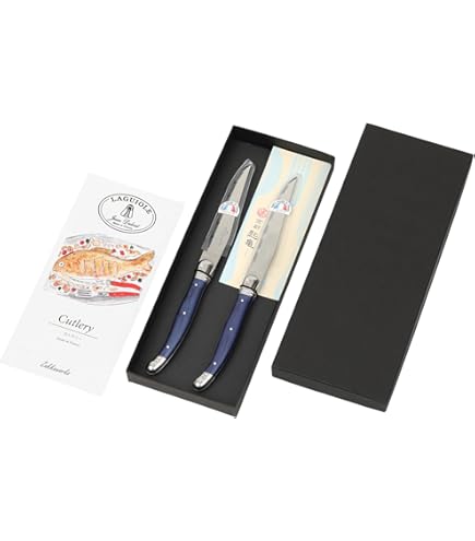 Amazon.co.jp: ジャンデュボ ライヨール ステーキナイフ アクア