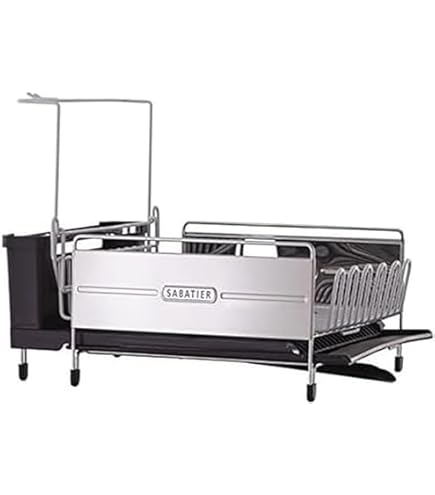 SABATIER 拡張可能な食器スタンド Amazon｜Sabatier (サバティエ) 拡張可能 省スペース 最大容量 錆び