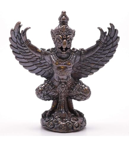 Amazon.co.jp: ｜黒檀 木彫 民芸品 インドネシア バリ島｜ ガルーダ 仏