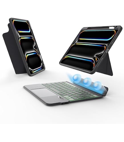 Amazon.co.jp: QERDAOYI iPadマジックキーボード i-PadPro11インチM4