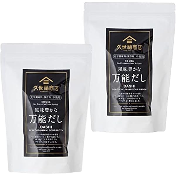 Amazon.co.jp: RR 久世福商店 風味豊かな万能だし 400g (8g×50包