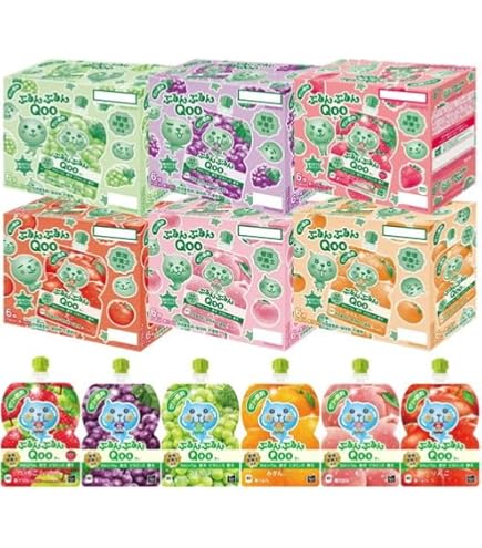 Amazon.co.jp: ぷるんぷるん Qoo ゼリー バラエティ 全5種各6個計30個