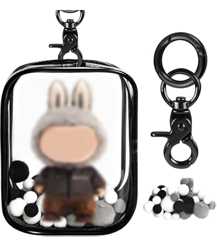 Amazon | DELUXEFOX 痛バッグ ぬいポーチ 透明 10cm/15cm20cm