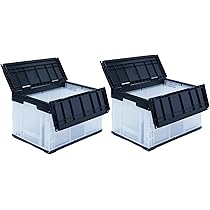 Amazon.co.jp: 松本産業 業務用 折りたたみコンテナ 2個組 50L