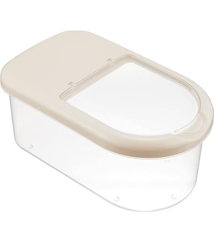 Amazon｜イノマタ化学 米びつ 米びつ革命 計量カップ付き 5Kg