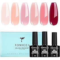 TOMINAIL トミネイル カラージェル セット Amazon | TOMICCA ジェルネイル カラージェルセット 6色 8ml