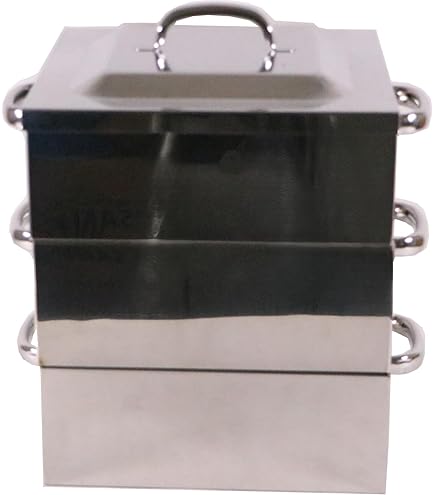 Amazon｜EBM 18-8 業務用角蒸器 28cm 2段｜蒸し器・せいろ オンライン通販