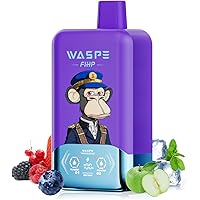 Amazon | 【40000回】電子タバコ 使い捨て WASPE 40000回吸引
