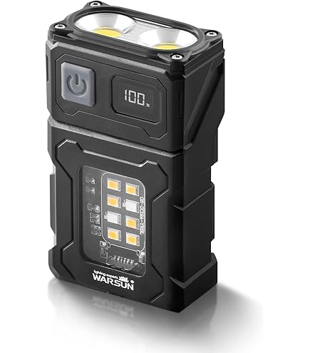 Amazon.co.jp: WUBEN T4 タクティカル懐中電灯 EDC 用充電式、小型懐中