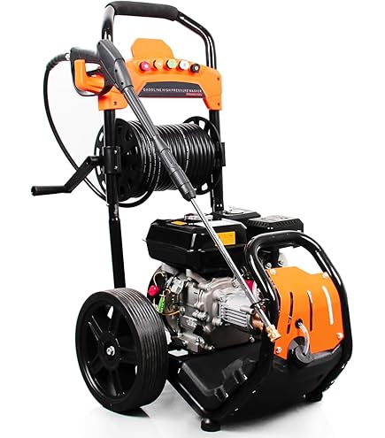Amazon | zinnore エンジン 高圧洗浄機 エンジン式高圧洗浄機