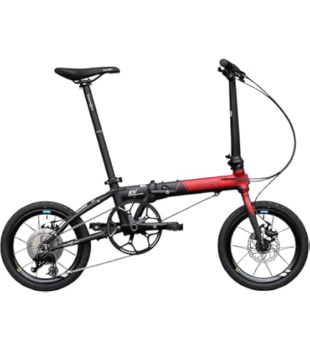 Amazon | DAHON (ダホン) 折りたたみ自転車 K9X (オリーブブラック) 16