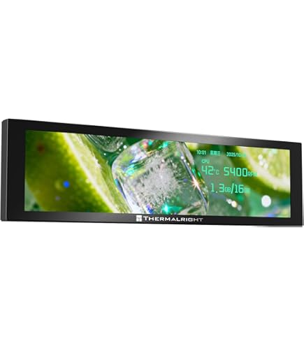 Thermalright Trofeo Vision LCD AIO Display 9.16” PC Monitor, USB