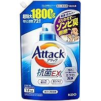 Amazon | アタック 抗菌EXスーパークリアジェル 洗濯洗剤 液体