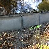 吸収性Specialty製品qd1224 – 6 FloodバリアSandless Sandbags、12 x 24-in。、6-pk。