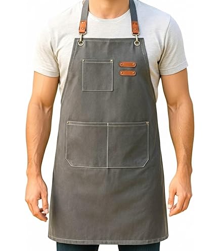Amazon｜LE CREUSET シェフエプロン Chef's apron｜エプロン