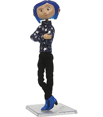 Amazon | NECA ネカ コララインとボタンの魔女 3D コラライン 7インチ